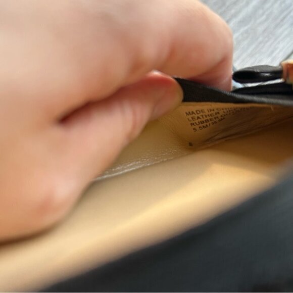 Michael Kors Dixie Bow Black Ballet Falts - Picture 11 of 15